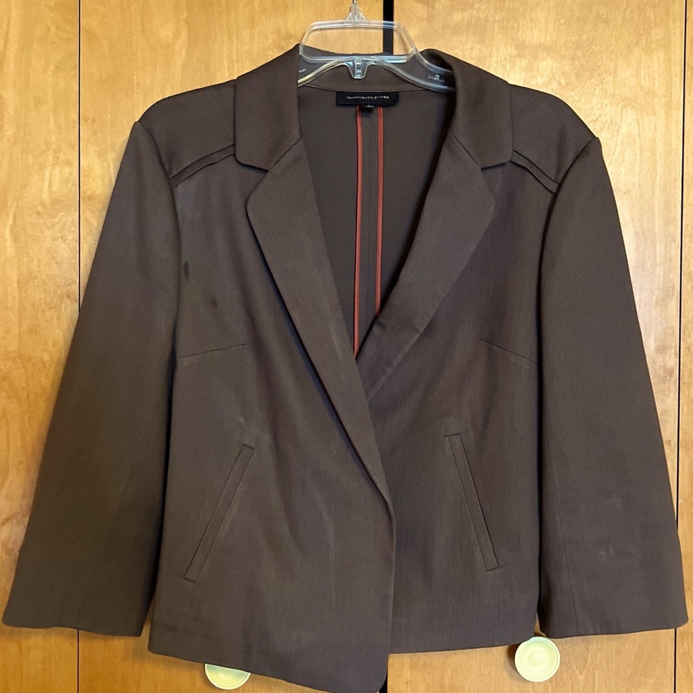 Classiques Entier Brown Blazer